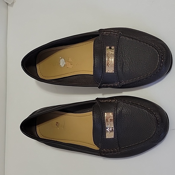 COACH Pebble Grain Loafers - Picture 1 of 4